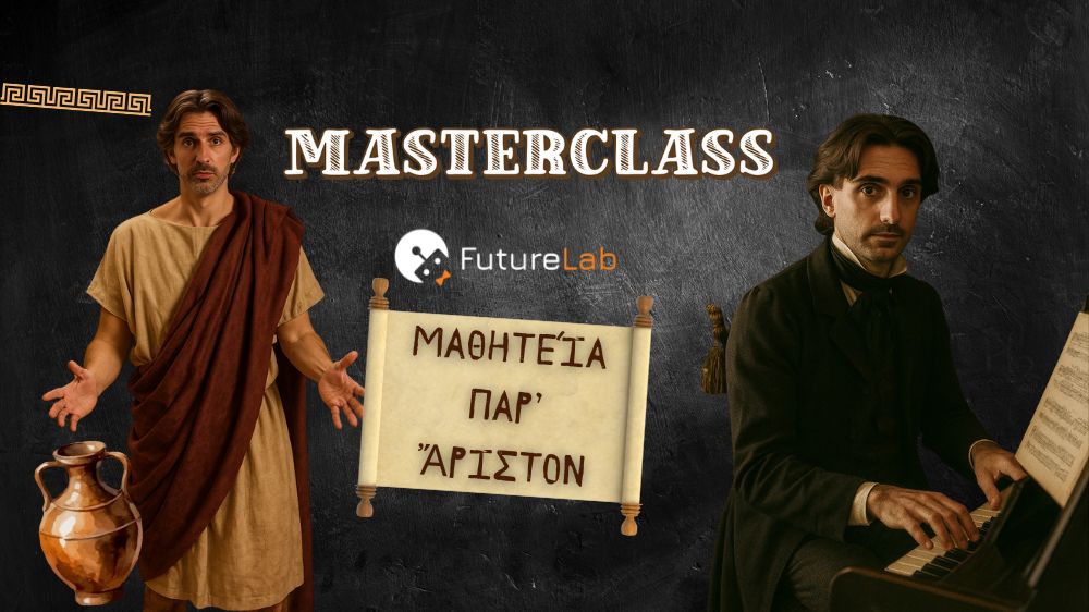 Masterclass: Από τις αίθουσες μουσικής του 19ου αιώνα στις αίθουσες ρομποτικής της FutureLab