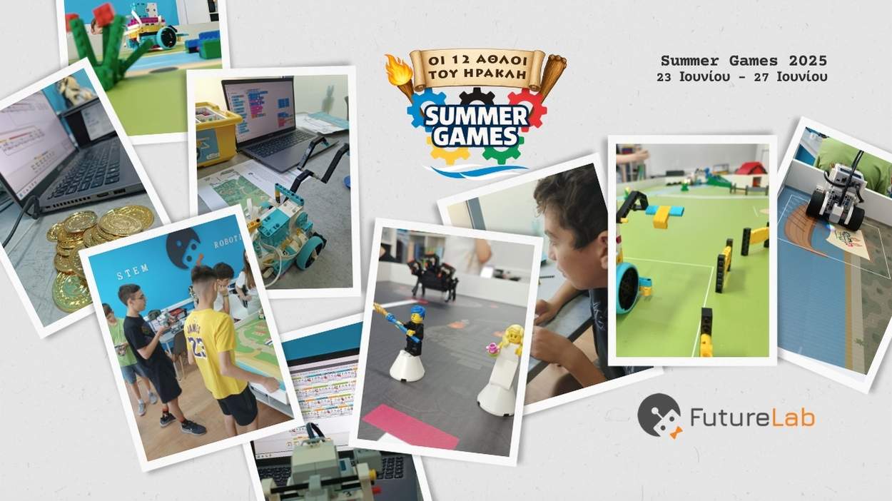 Μυθικές Επιδόσεις και Ρομποτικές Περιπέτειες – Η 1η Εβδομάδα του Summer Camp στη FutureLab!