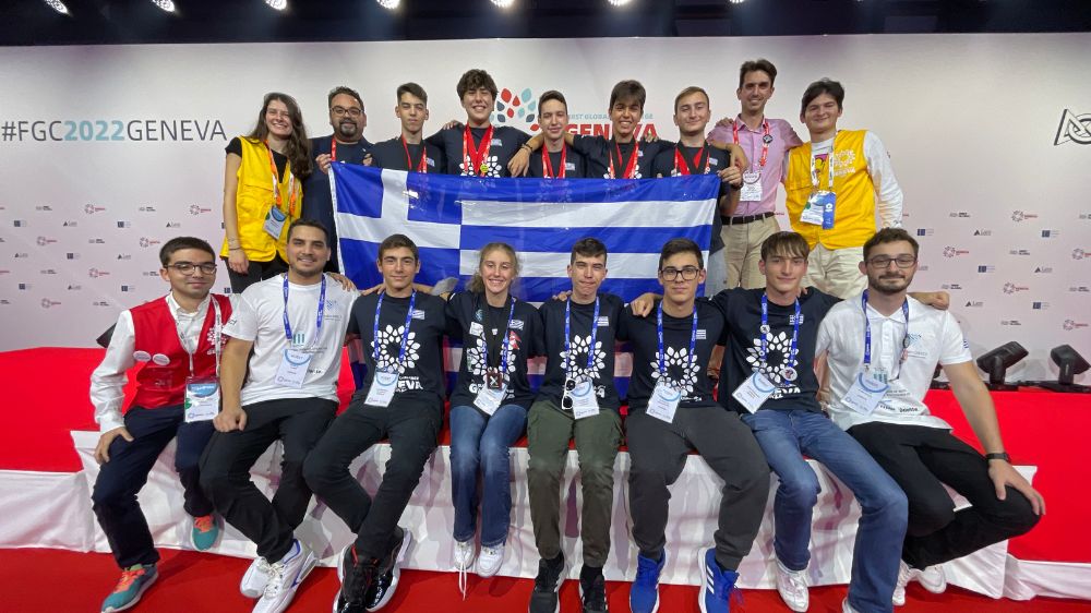 Η Εθνική Ομάδα Ρομποτικής FIRST Global Challenge Team Greece Κατακτά Χρυσό και Χάλκινο Μετάλλιο